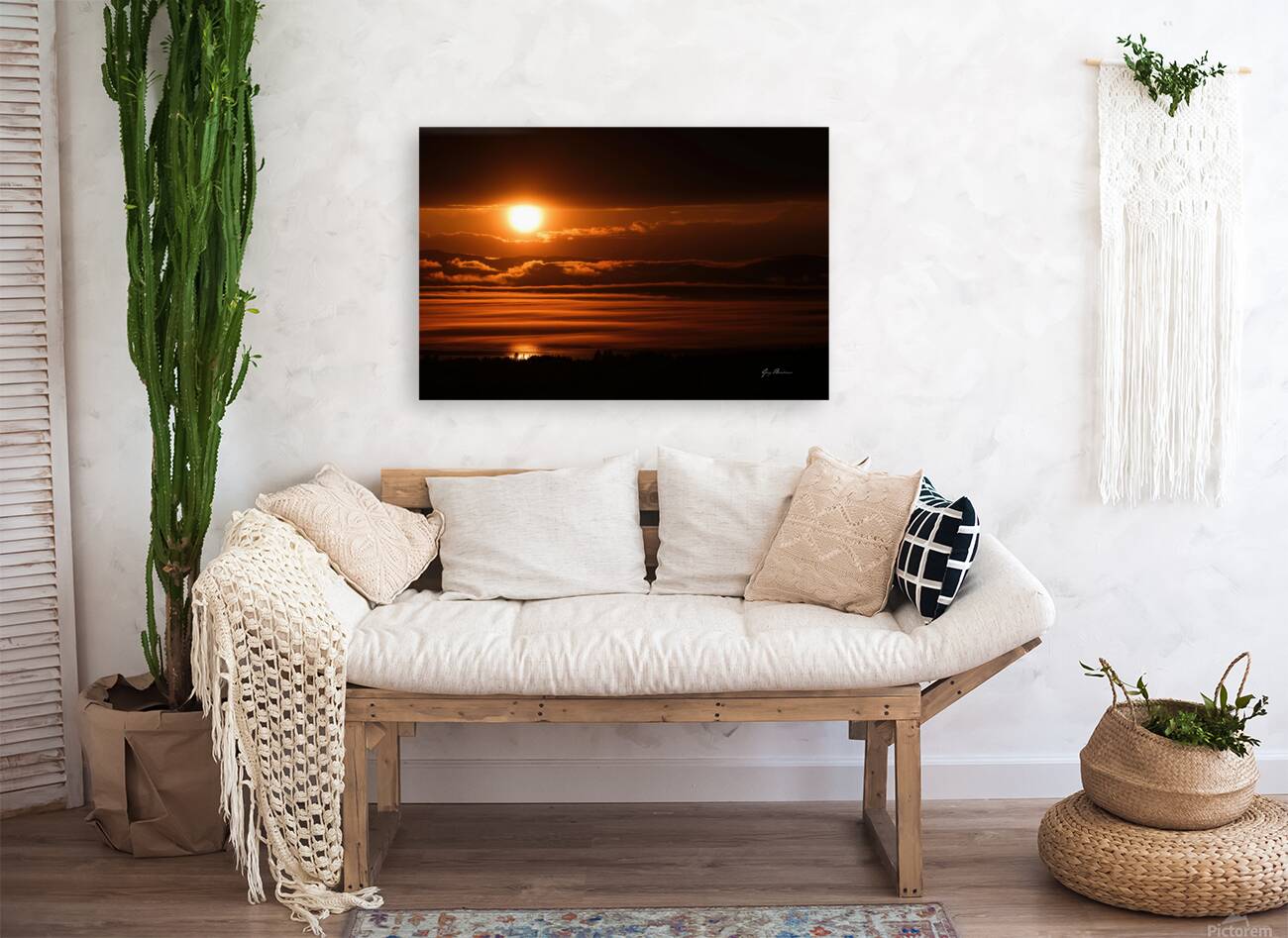 Mer de feu Reproduction