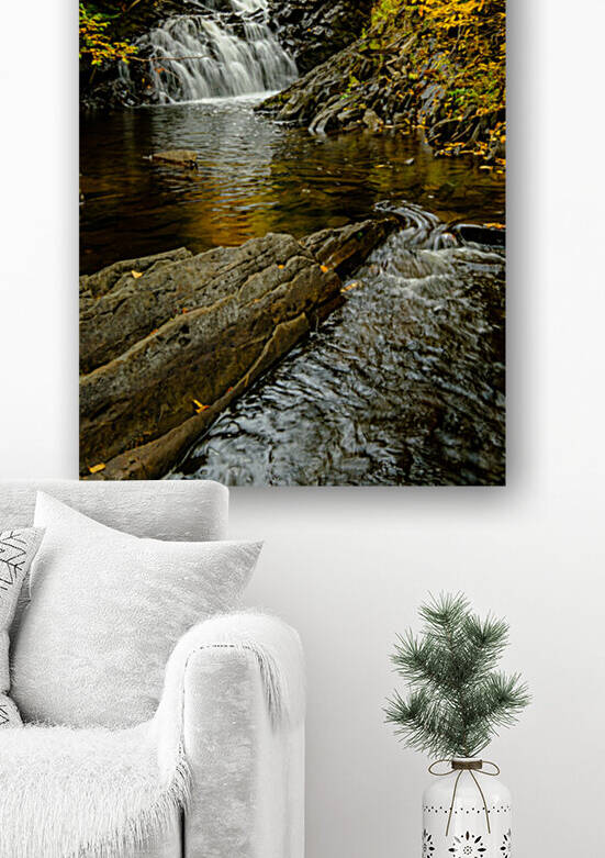 Cascades dorees by Guy Boudreau