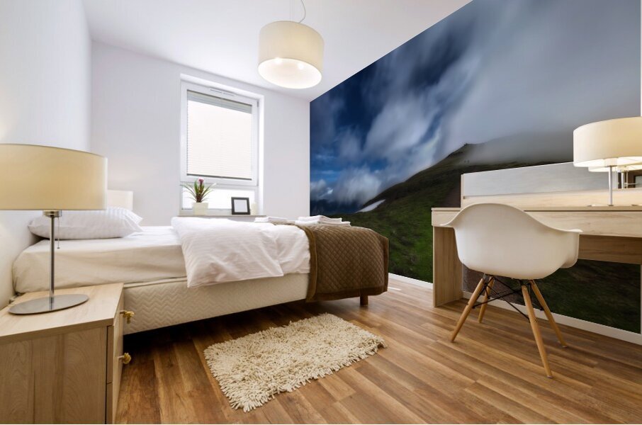The Final Trudge Mural print