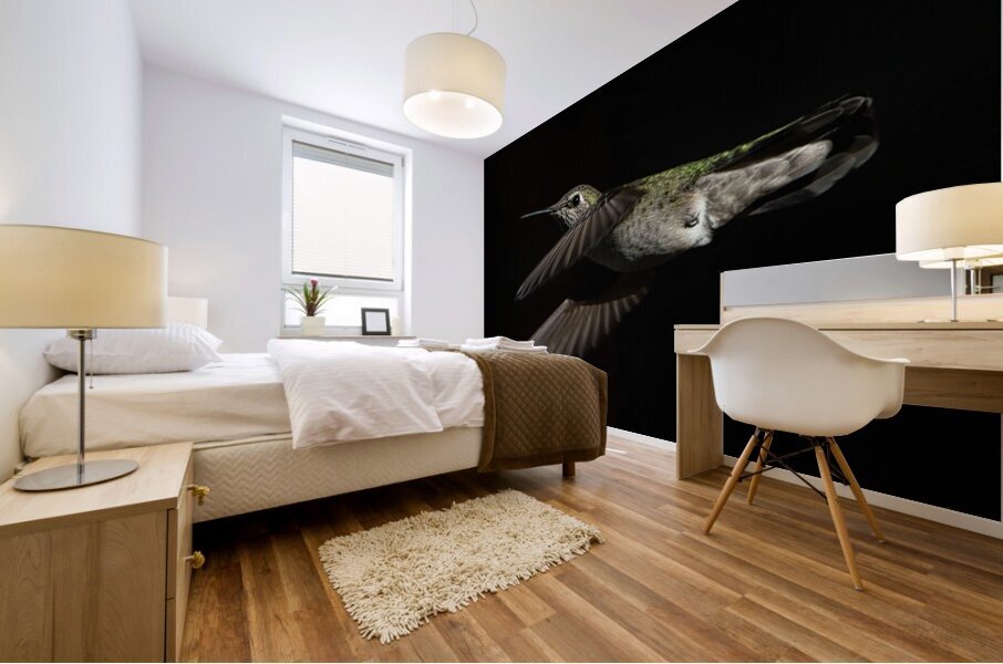 Anna in Flight Mural print