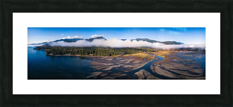 Duckabush Flats Picture Frame print