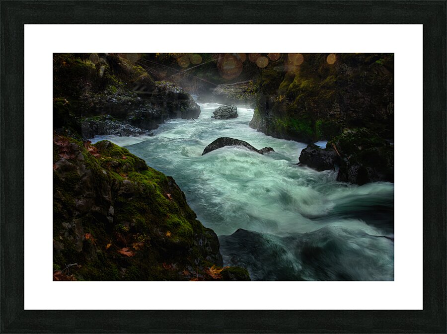 Maelstrom Picture Frame print
