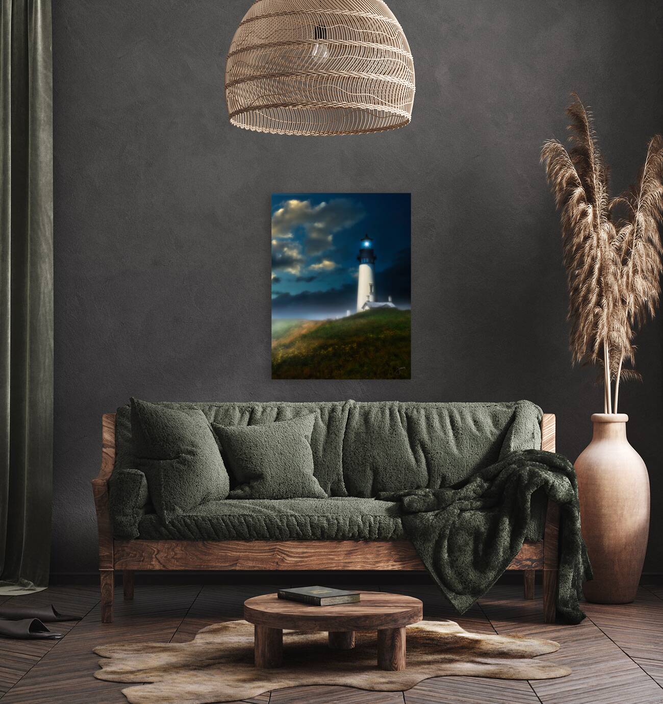 Yaquina Head Lighthouse Reproduction