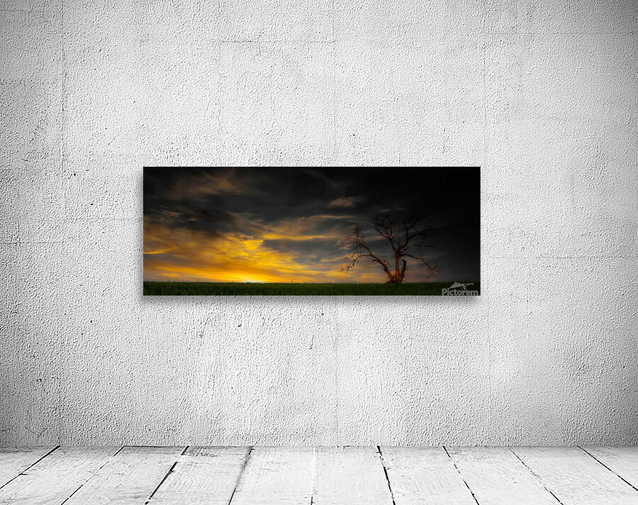 Sunset Over Wounded Knee Wall Preview
