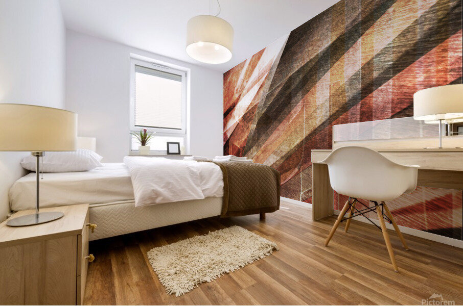 Lately Mural print