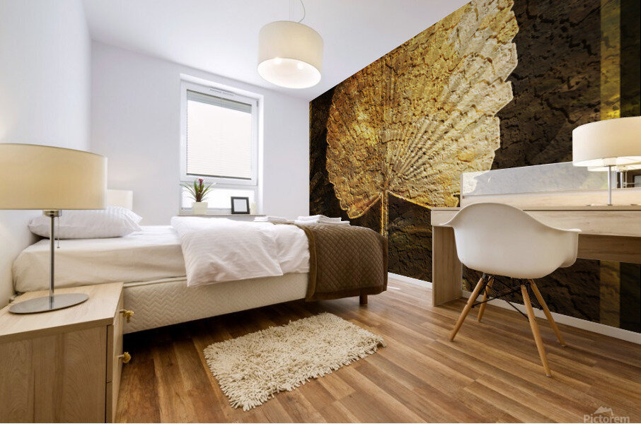 Palm Mural print