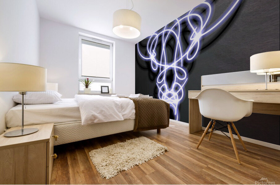 Horns Mural print