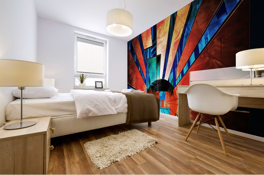 Dawn Mural print