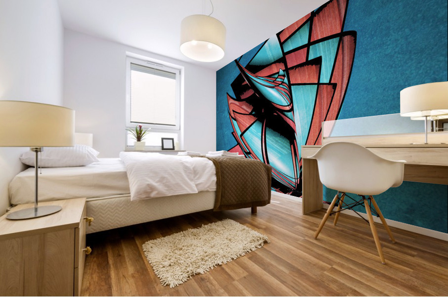 Jetty Mural print