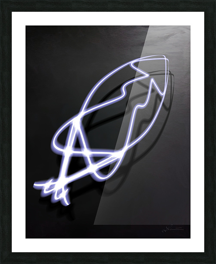 Scales Picture Frame print