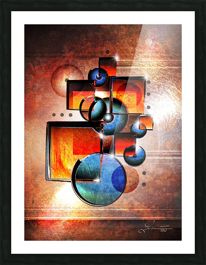 Disinfected Picture Frame print