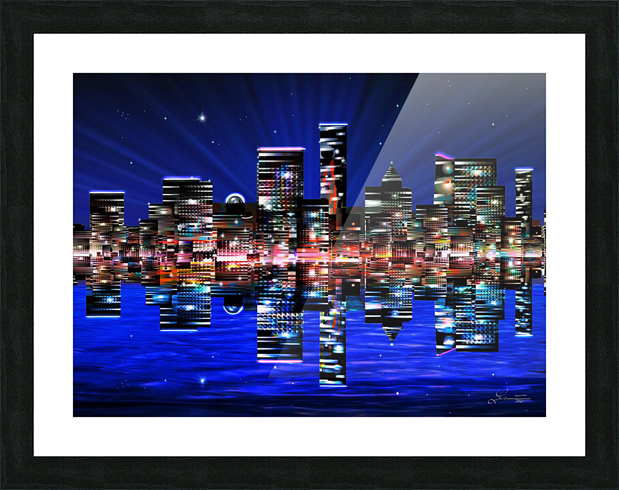 Nocturne Picture Frame print