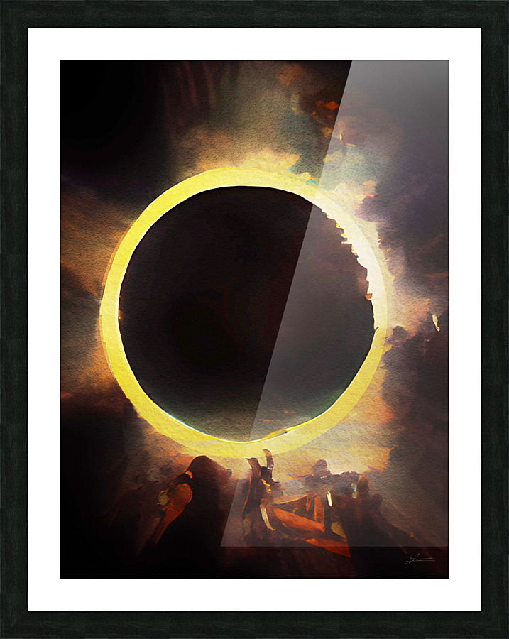 Apoceclipse Picture Frame print