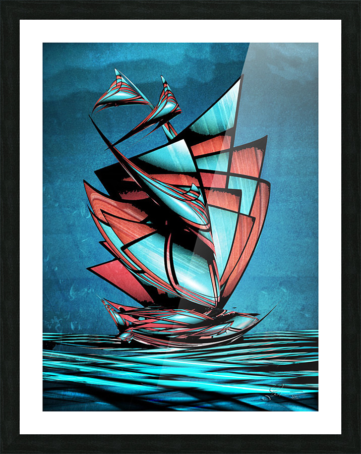 Jetty Picture Frame print