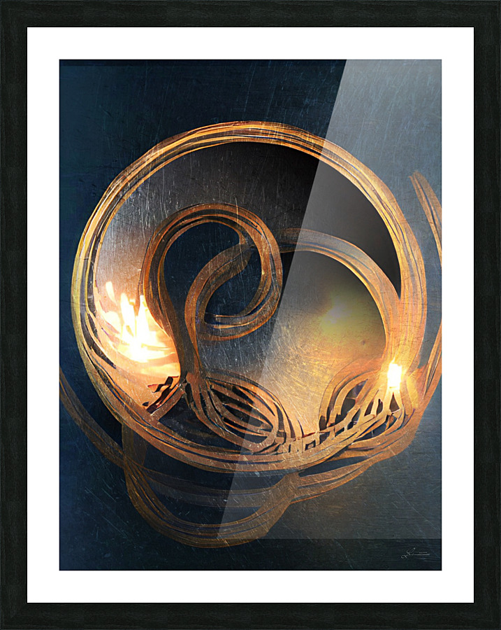 Linked Picture Frame print