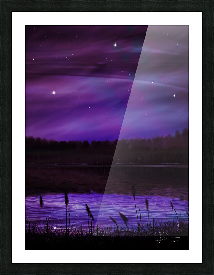 Be Still Picture Frame print