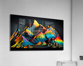 Vivid Ranges Acrylic Print