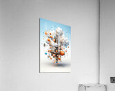 Cloud Construct Acrylic Print