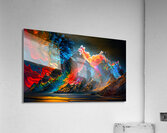 Sculpted Horizons Acrylic Print