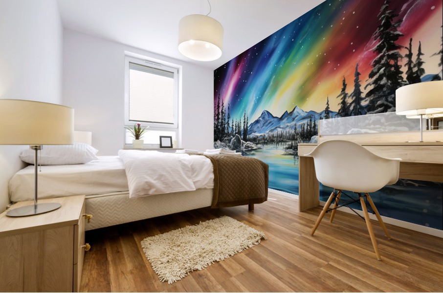 Aurora Mirage Mural print