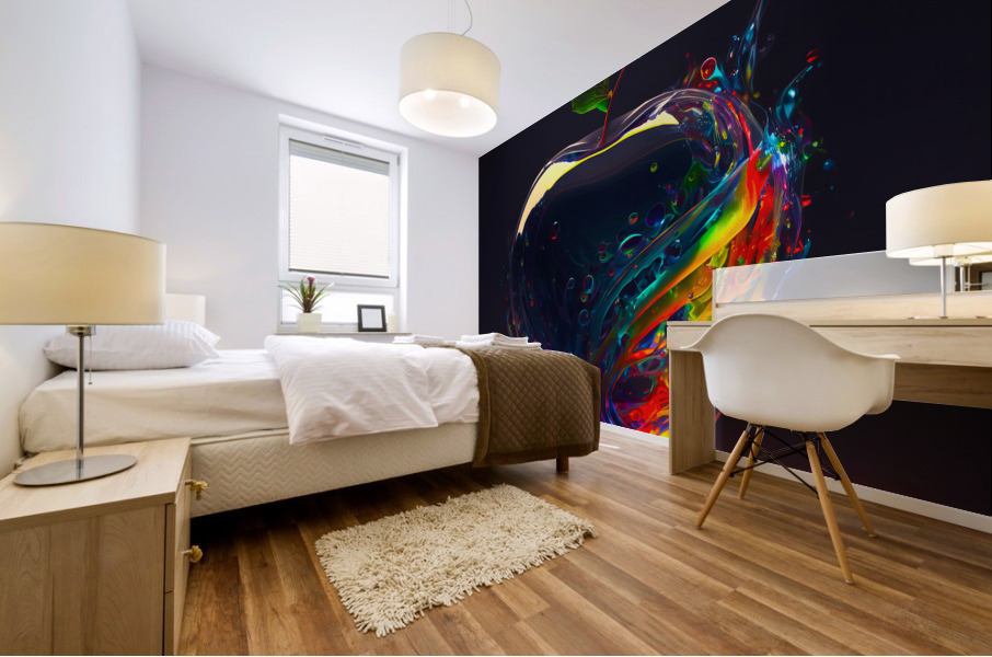 Glassed Orchard Mural print