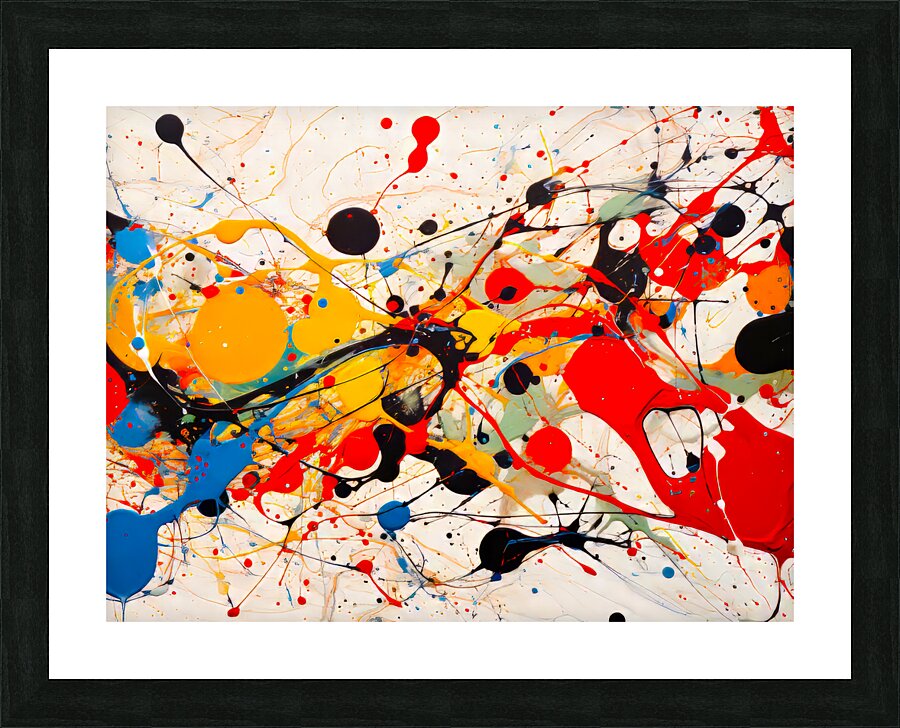 Reiffel Hamaguchi Shape Contrast Picture Frame print