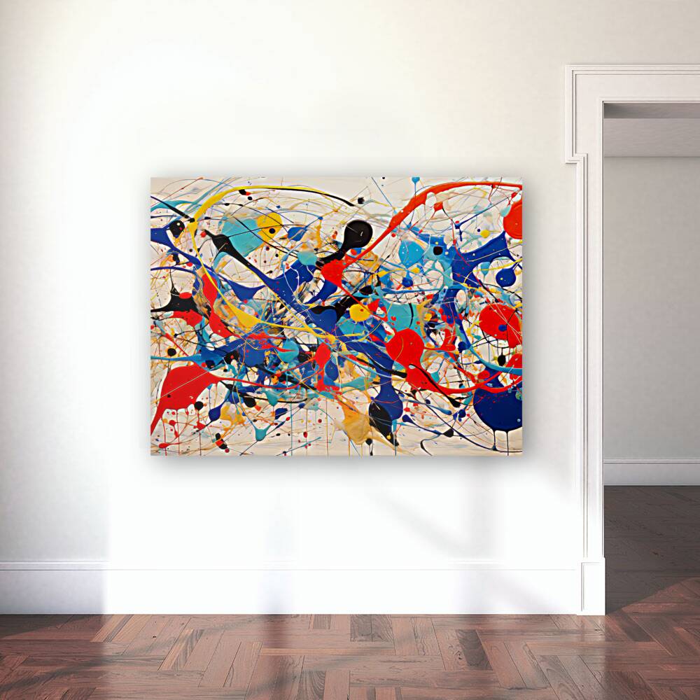 Splattered Mastery Light Dark Reproduction