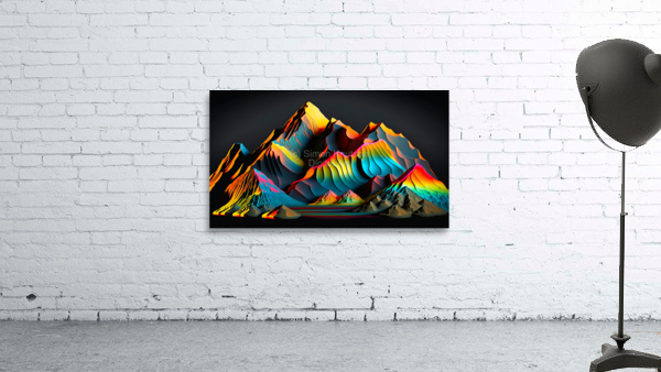 Vivid Ranges Wall Preview