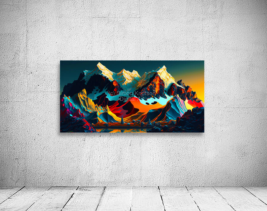 Glowing Wilderness Wall Preview