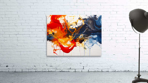 Complex Scattered Color Play Wall Preview