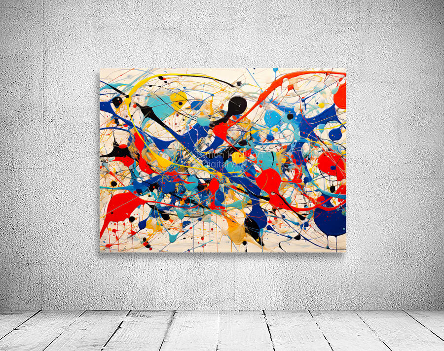Splattered Mastery Light Dark Wall Preview