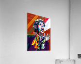 Mick Jagger style wpap  Acrylic Print