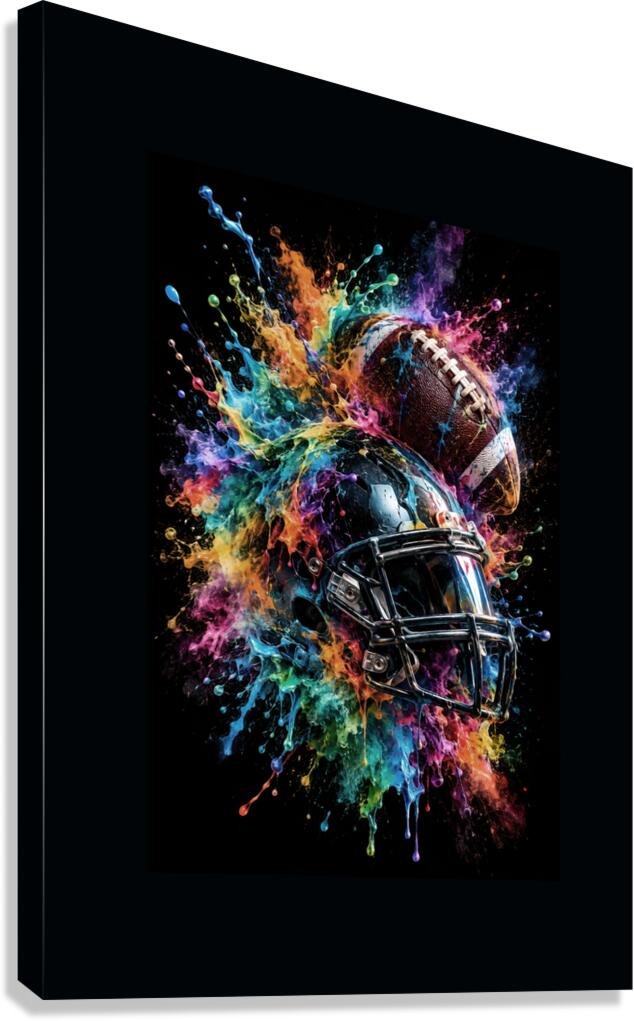 American Football Canvas Print