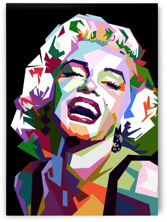 Marilyn Monroe pop art by Lowo Ijo