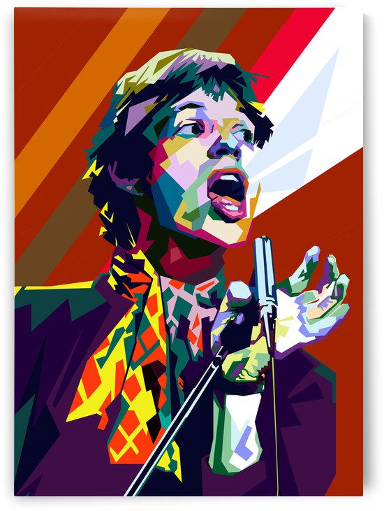 Mick Jagger style wpap  by Lowo Ijo
