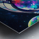 Space wild Metal print