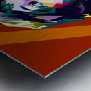Mick Jagger style wpap  Metal print