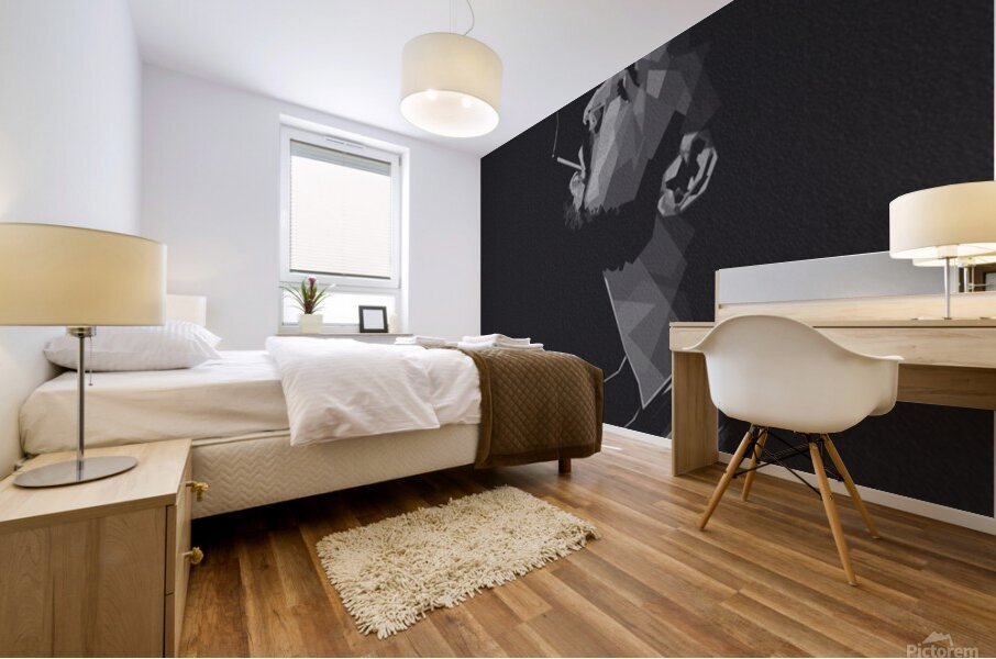 Drake Smoking Mural print