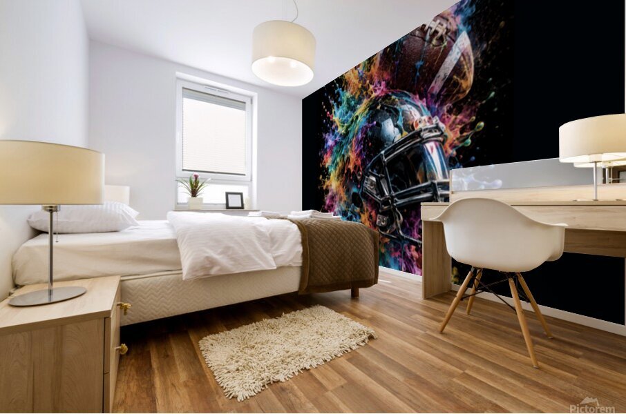 American Football Mural print