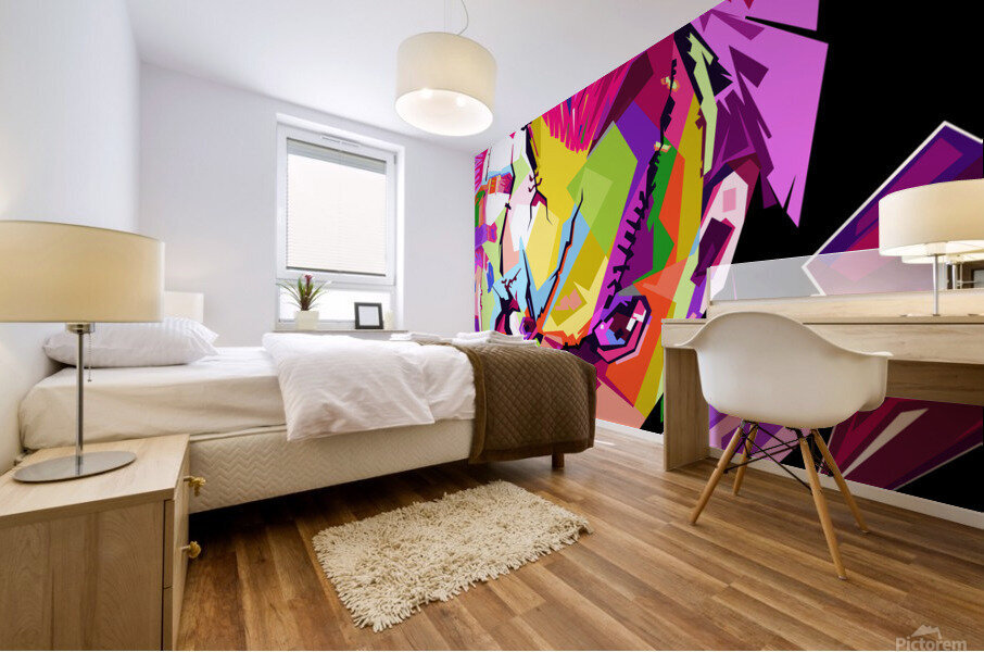 Chucky style wpap Mural print