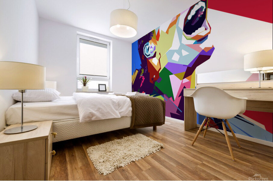 Ronaldinho Mural print