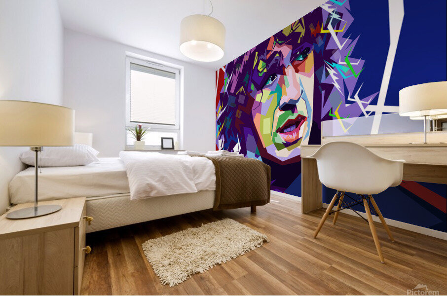 Carles Puyol Mural print