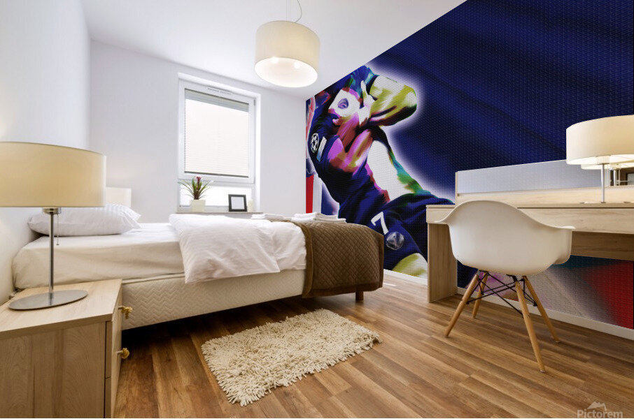 Mbappe Style pop art Mural print