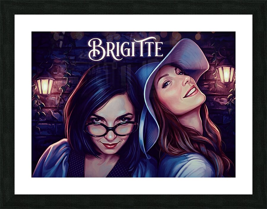 Brigitte Picture Frame print