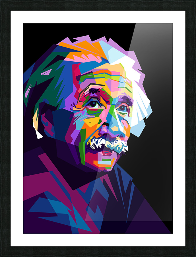 Albert Einstein Picture Frame print