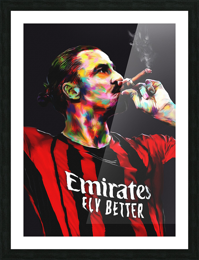 Zlatan Ibrahimovic Picture Frame print