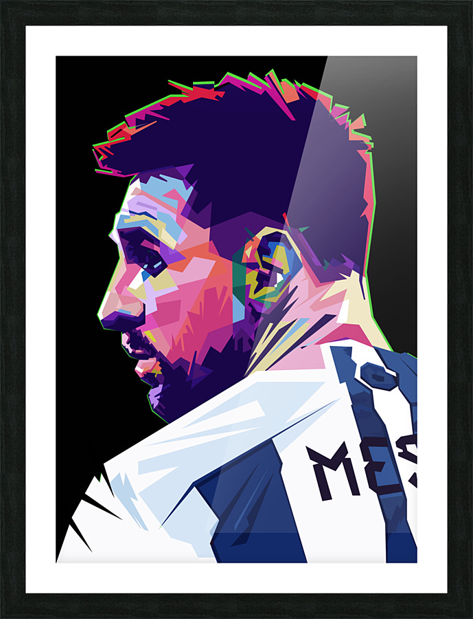 Lionel Messi Picture Frame print