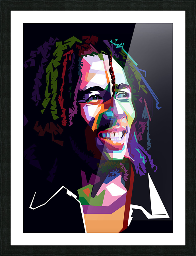 Bob Marley Picture Frame print