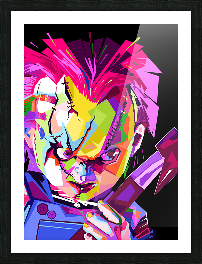 Chucky style wpap Picture Frame print
