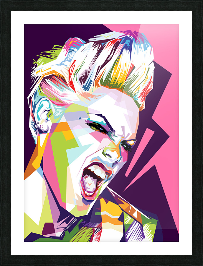 Alecia Beth Moore Picture Frame print